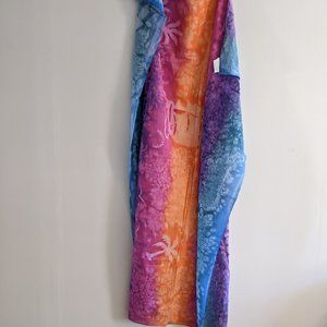 Miki Large Bright Beach Scarf